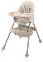 Baby Vivo Design 2in1 Kinderhochstuhl - Oscar In Beige