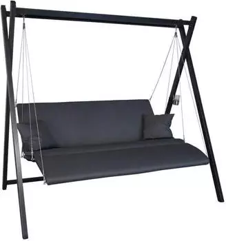 Angerer Hollywoodschaukel Relax Zip anthrazit