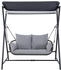 Leco Marie 171 x 130 x 173 cm anthrazit/lichtgrau (4735019214)