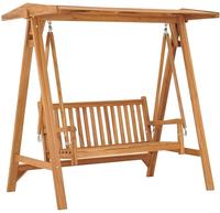Hollywoodschaukel 170 Cm Massivholz Teak - Vidaxl
