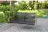 Deluke Garten-Hängebank Braun Holz 64x53x131 cm Gartenmöbel Gartenbänke