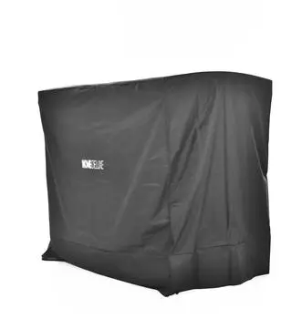 Home Deluxe Cape Descanso I Schutzh&uuml;lle Hollywoodschaukel, Textil, Schwarz, 198x179x125cm (48718)