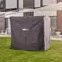 Home Deluxe Cape Descanso I Schutzhülle Hollywoodschaukel, Textil, Schwarz, 198x179x125cm (48718)