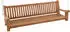 Deluke Schaukelbank Teak Holz 200x62x70 cm Gartenmöbel