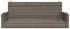 furnicato Hängebank 119x56x48 cm Poly Rattan Grau