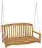 vidaXL Schaukelbank Teak massiv 114x60x60,5cm (42030025)