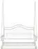 vidaXL Schaukelbank Stahl antik weiß, 115x61x63cm (42038692)