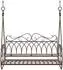 vidaXL Schaukelbank Stahl, antikbraun, 112x60x126,5cm (42038696)