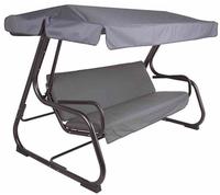 Siena Garden Hollywoodschaukel "Parma" BxT: 132x209cm, anthrazit/grau