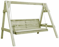 vidaXL Schaukelbank Impr&auml;gniertes Kiefernholz 205x150x157 cm