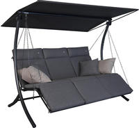Angerer Freizeitm&ouml;bel Hollywoodschaukel "Swing Smart stone" wetterfest,...