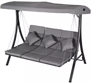 Outsunny Hollywoodschaukel 3-Sitzer (84A-139)