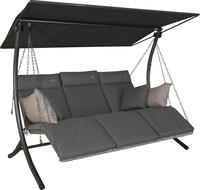 Angerer Freizeitm&ouml;bel Hollywoodschaukel "Luxus Smart stone" BxTxH: 210x145x160 cm