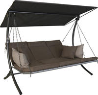 Angerer Freizeitm&ouml;bel Hollywoodschaukel "Luxus Smart olive" BxTxH: 210x145x160 cm