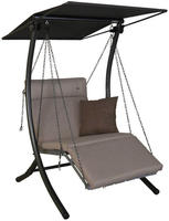 Angerer Freizeitm&ouml;bel Hollywoodschaukel "Luxus Smart sand" BxTxH: 100x145x160 cm