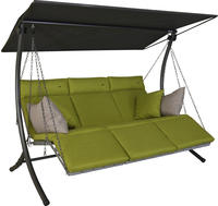 Angerer Freizeitm&ouml;bel Hollywoodschaukel "Luxus Smart lime" BxTxH: 210x145x160 cm