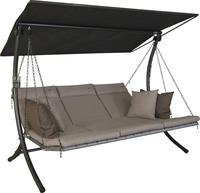 Angerer Freizeitm&ouml;bel Hollywoodschaukel "Luxus Smart sand" BxTxH: 210x145x160 cm