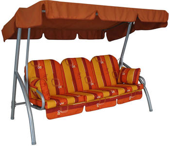 Angerer Deluxe Hollywoodschaukel 3-Sitzer Design Granada