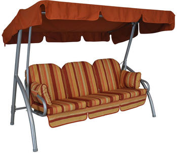 Angerer Deluxe Hollywoodschaukel 3-Sitzer Design Verona