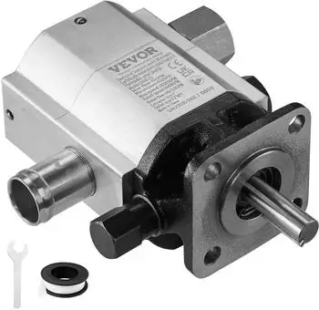 VEVOR 2-stufige Hydraulik-Zahnradpumpe 60L/min 276bar, Aluminium (2 Stage Hydraulic Pump)