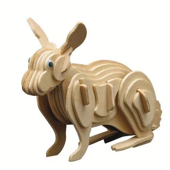 Pebaro Holzbausatz Hase