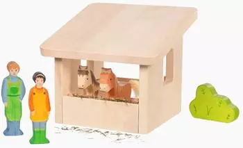 Goki Unterstand für Tiere, montiert (4013594806169)
