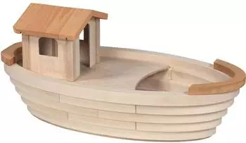 Goki Arche Noah aus Ahorn, handgefertigt, 69x36x31cm (80614)