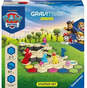 Ravensburger GraviTrax Junior Starter-Set L Paw Patrol Kugelbahn (12020006)