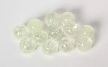 Bartl Glasmurmeln nachleuchtend 25mm, 12er-Set (111709)
