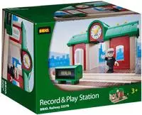 Brio 33578, Brio Sprechender Bahnhof 33578 gr&uuml;n/rot, Spielzeuge & Spiele >
