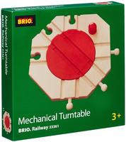 Ravensburger 33361, Ravensburger World Mechanische Drehscheibe (holz/rot)