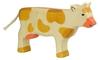 Holztiger Kuh, stehend, braun (1061)