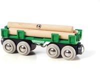 Brio 33696, Brio Langholzwagen 33696 gr&uuml;n, Spielzeuge & Spiele > Spielzeuge