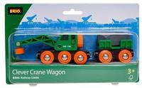 Brio 33698, Brio Cleverer Kranwagen 33698 gr&uuml;n, Spielzeuge & Spiele > Spielzeuge