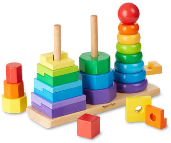 Melissa & Doug Geometrische Stapelpyramide (10567)
