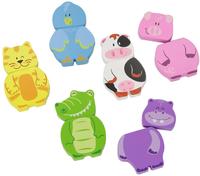 Jumbo Spiele Goula - Magnetisches Holzpuzzle Tiere