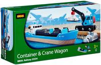 Ravensburger 33534, Ravensburger World Containerschiff mit Kranwagen