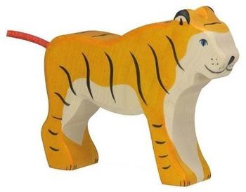Holztiger Tiger stehend