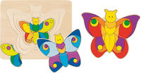 Gollnest & Kiesel Schichtenpuzzle Schmetterling