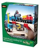 Brio 33210, Brio Stra&szlig;en & Schienen Steinverlade Set