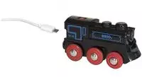 Brio 33599, Brio 2560150 Rechargagable Engine with mini USB cable