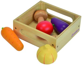 Eichhorn Holzbox mit Gemüse