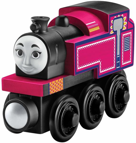 Mattel - seine Freunde - Holzeisenbahn-Lok Ashima
