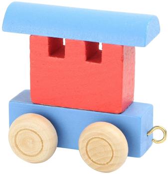 small foot company Buchstabenzug Waggon rot & blau
