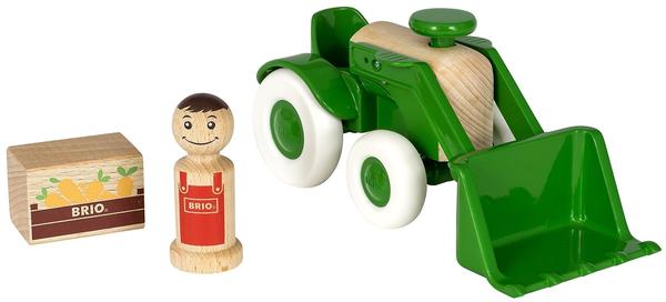 Brio Spielzeug-Traktor mit Frontlader