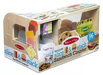 Melissa & Doug Slice & Stack Sandwich Counter