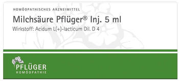 A. Pflüger MILCHSÄURE Pflüger Injektionslösung (5ml)