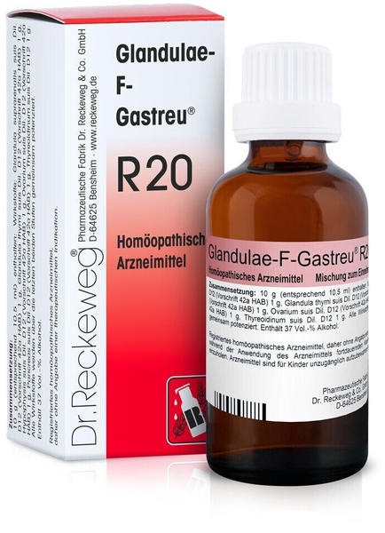 Dr. Reckeweg GLANDULAE-F-Gastreu R20 Mischung (22ml)