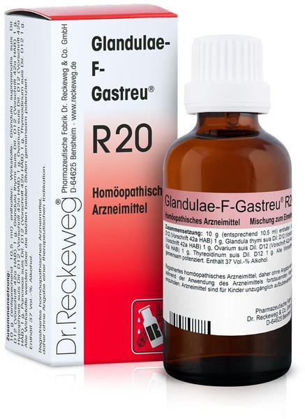 Dr. Reckeweg GLANDULAE-F-Gastreu R20 Mischung (50ml)