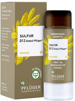 Pflüger Sulfur D12 Globuli Pflüger Dosierspender (10g)